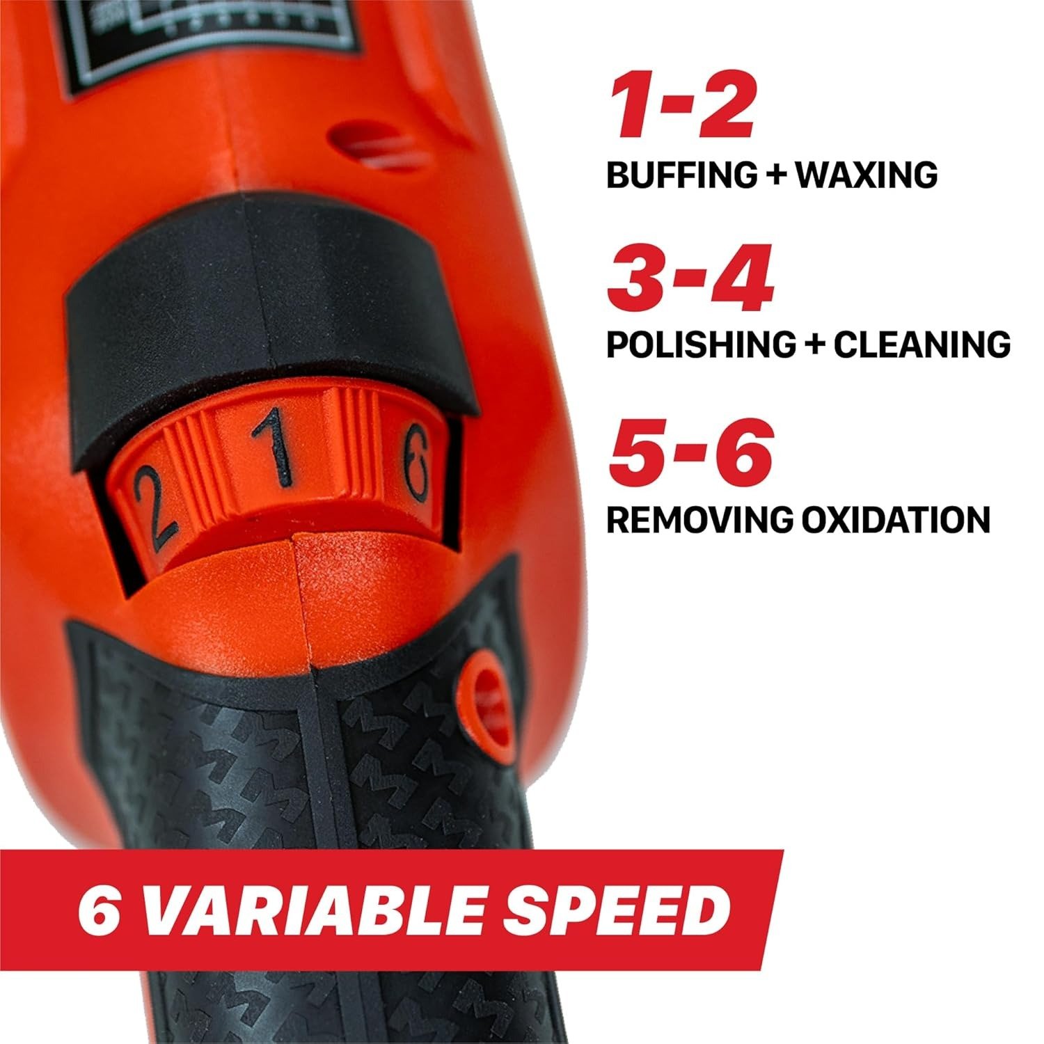 MaxShine 15mm Brushless Dual Action Polisher | 1200W DA Polisher | Variable Speed, Low Noise, Smooth Start | Professional Car Detailing Machine - Image 5